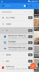 screenshoot for gReader | Feedly | News | RSS