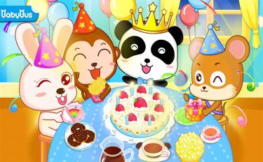 screenshoot for Baby Panda’s Birthday Party