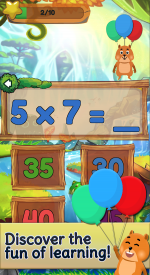 screenshoot for Times Tables Games: KS2 Multiplication to 20x20!
