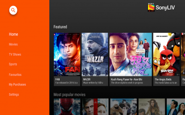 screenshoot for SonyLIV Live TV Sports Movies