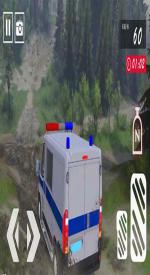 screenshoot for Offroad Police Van Driver Simulator