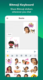 screenshoot for Bitmoji – Your Personal Emoji