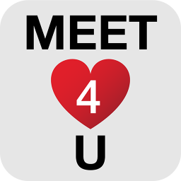 logo for Meet4U - Chat, Love, Singles!