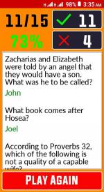 screenshoot for Bible Quiz & Answers