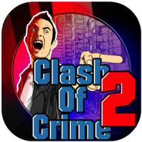 logo for Clash of Crime Mad City War Go 