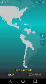screenshoot for World Map Quiz