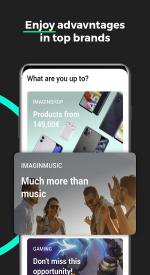 screenshoot for Imagin: Much more than a financial app
