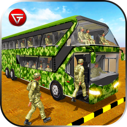 logo for Army Bus Driver - US Military Soldier Transporter