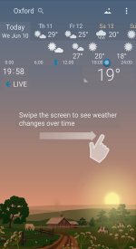 screenshoot for Awesome weather YoWindow