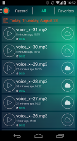 screenshoot for Voice Recorder - Dictaphone