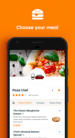 screenshoot for pizza.de | Food Delivery