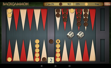 screenshoot for Backgammon