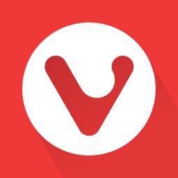 logo for Vivaldi Browser: Smart & Swift