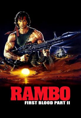 poster for Rambo: First Blood Part II 1985