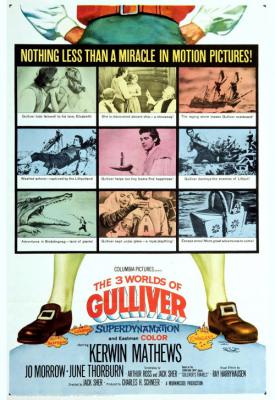 poster for The 3 Worlds of Gulliver 1960