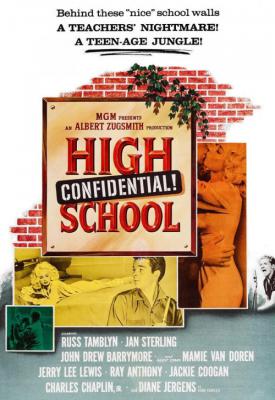 poster for High School Confidential! 1958