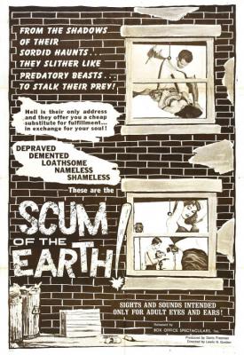 poster for Scum of the Earth 1963
