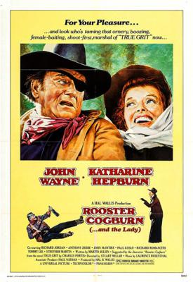 poster for Rooster Cogburn 1975