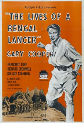 poster for The Lives of a Bengal Lancer 1935