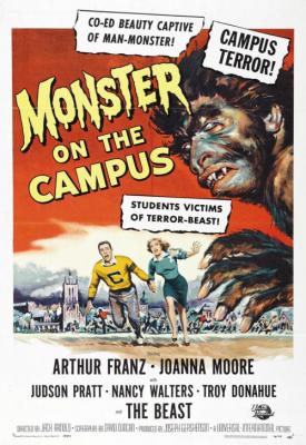 poster for Monster on the Campus 1958