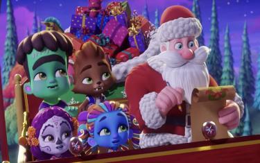 screenshoot for Super Monsters: Santa’s Super Monster Helpers