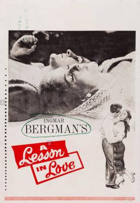 poster for A Lesson in Love 1954