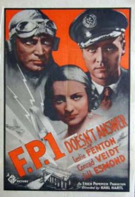 poster for F. P. 1 Doesn’t Answer 1933