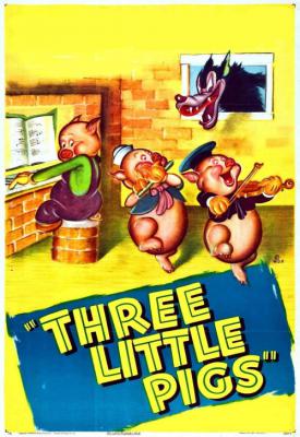 poster for Three Little Pigs 1933