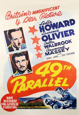 poster for 49th Parallel 1941