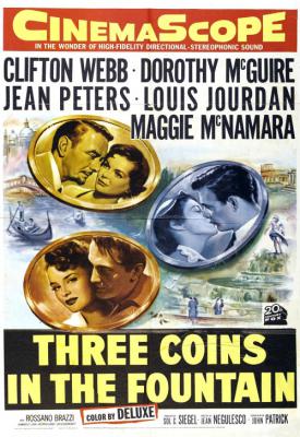 poster for Three Coins in the Fountain 1954