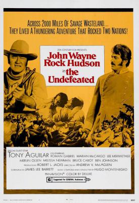 poster for The Undefeated 1969