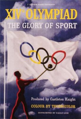 poster for XIVth Olympiad: The Glory of Sport 1948