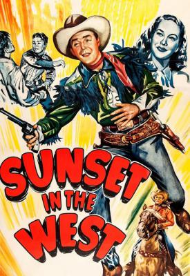 poster for Sunset in the West 1950