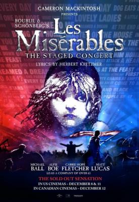 poster for Les Misérables: The Staged Concert 2019