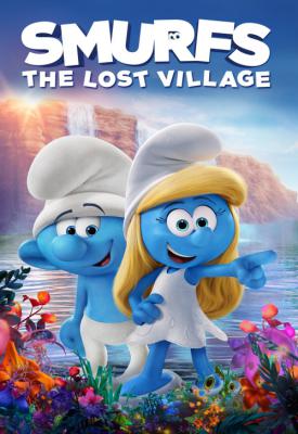 poster for Smurfs: The Lost Village 2017