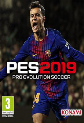 poster for Pro Evolution Soccer 2019 v1.02.00 + Data Pack 2.00 + All Commentaries